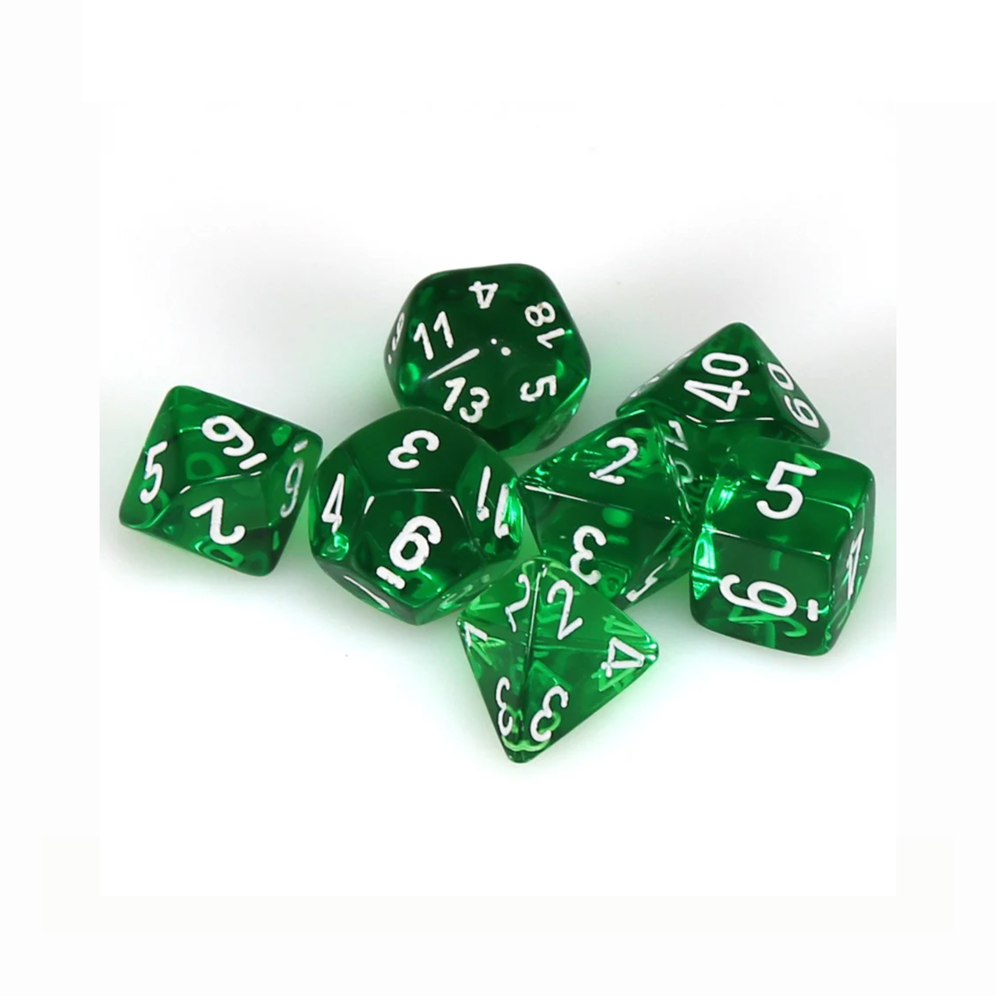 Chessex - Prism Translucent Polyhedral 7-Die Set