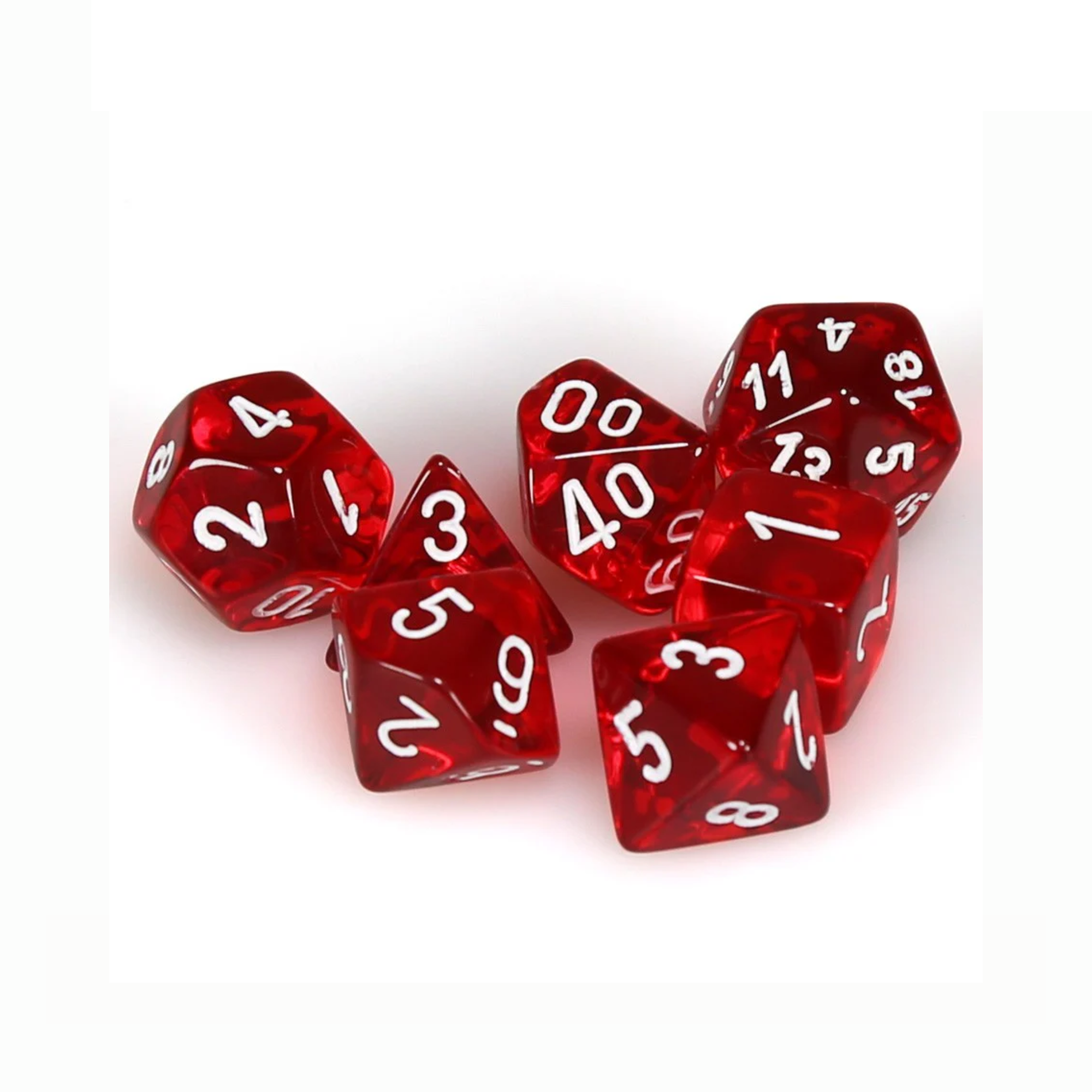 Chessex - Prism Translucent Polyhedral 7-Die Set