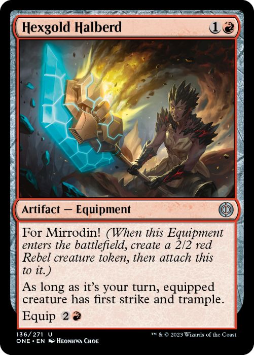 ONE - Hexgold Halberd