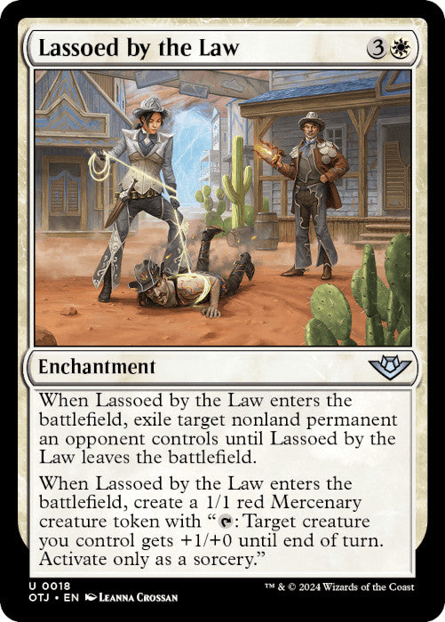 OTJ - Lassoed by the Law
