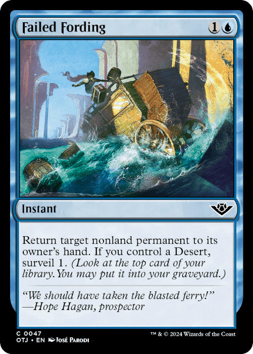 OTJ - Failed Fording