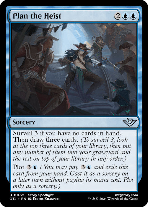 OTJ - Plan the Heist
