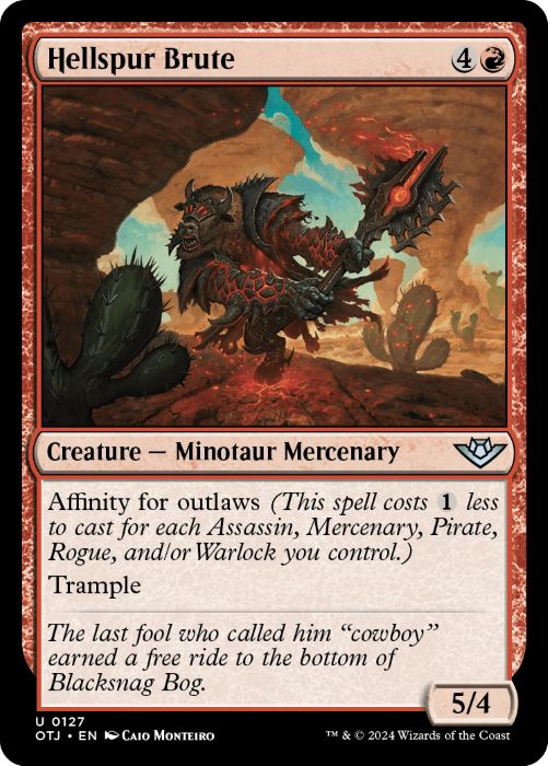 OTJ - Hellspur Brute