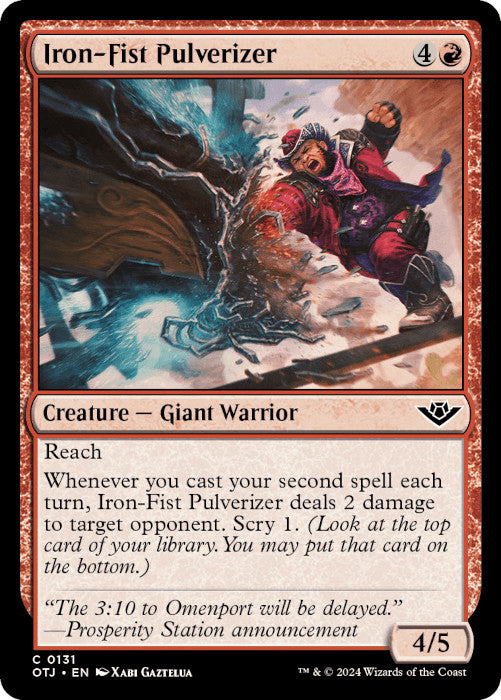 OTJ - Iron-Fist Pulverizer