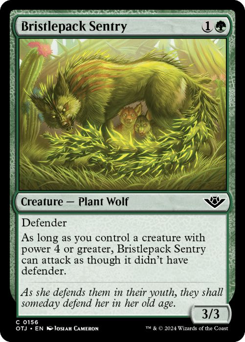 OTJ - Bristlepack Sentry