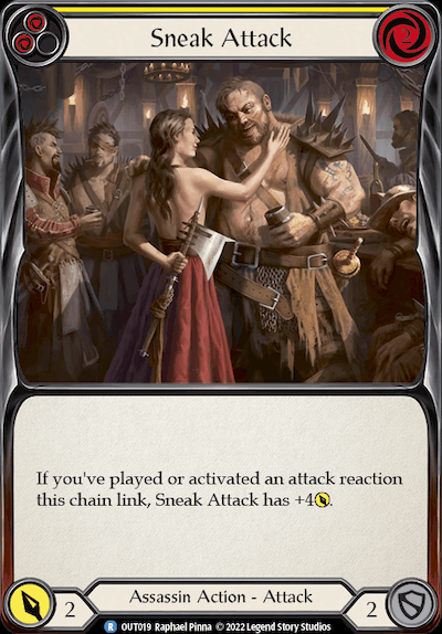 Sneak Attack (Yellow)