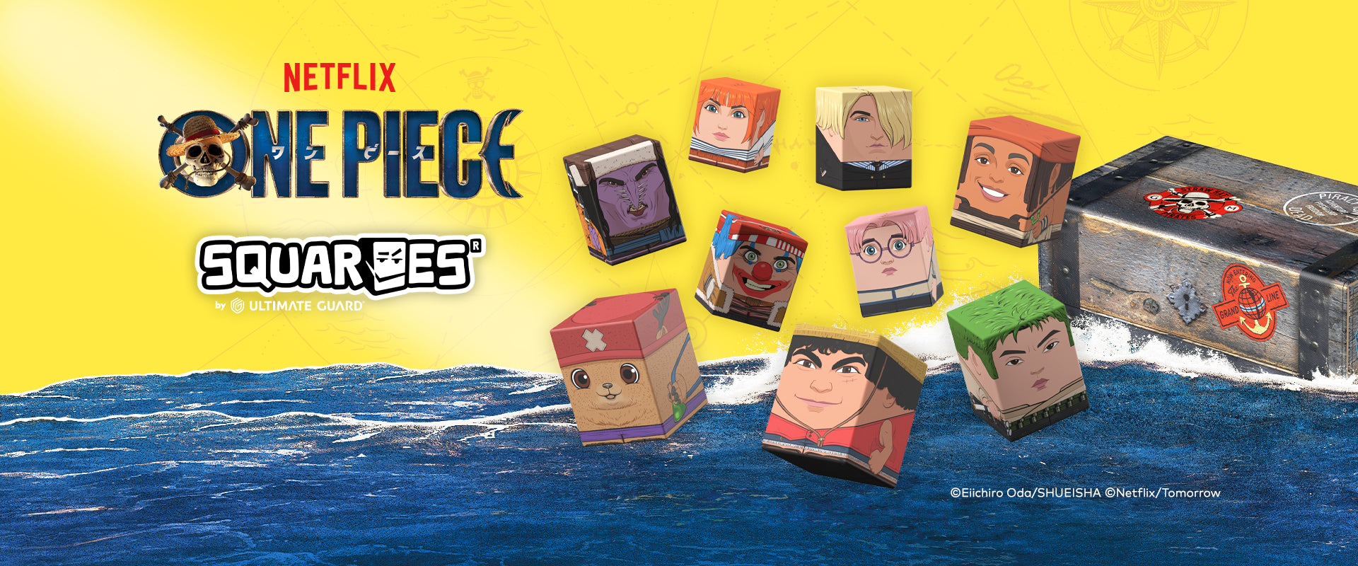 Squaroes: Boulder 100+ Netflix- One Piece- Wave I
