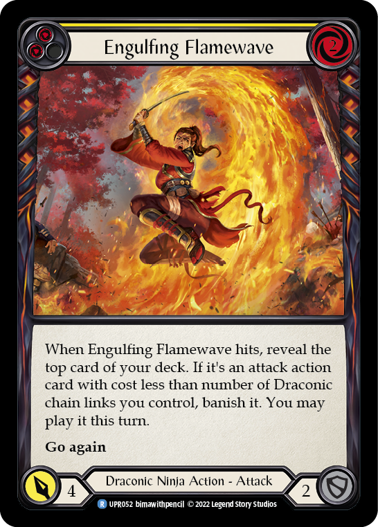 UPR - Engulfing Flamewave (Yellow)