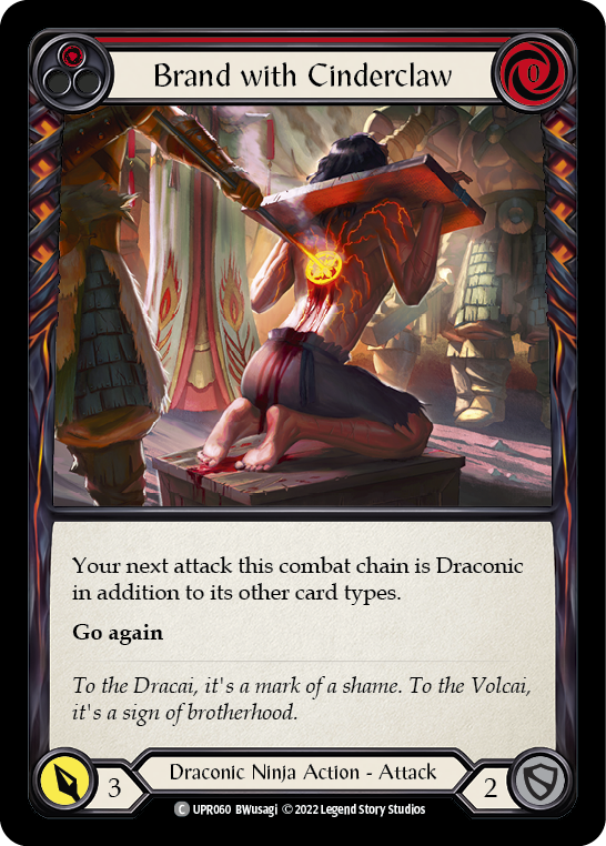 UPR - Brand with Cinderclaw (Red)