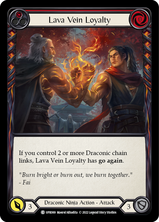 UPR - Lava Vein Loyalty (Red)