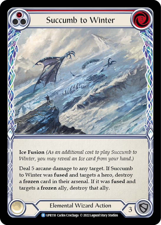 UPR - Succumb to Winter (Red)