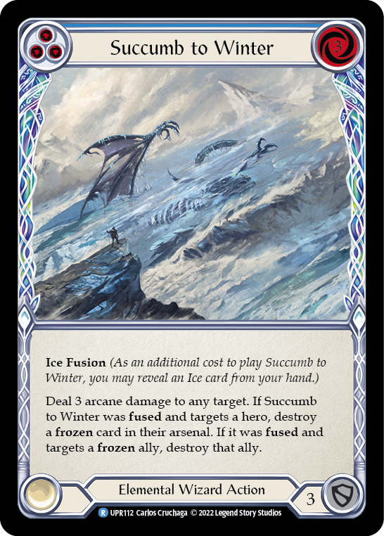 UPR - Succumb to Winter (Blue)