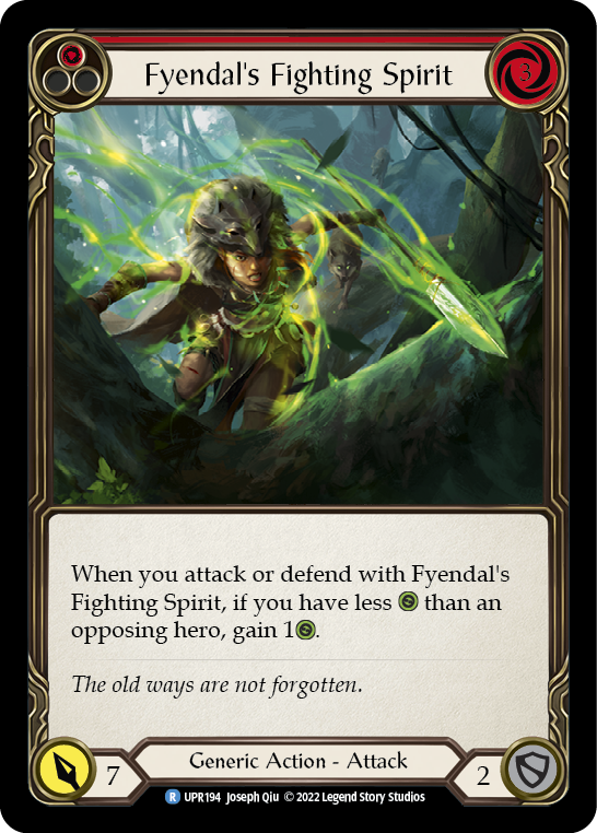 UPR - Fyendal's Fighting Spirit (Red)