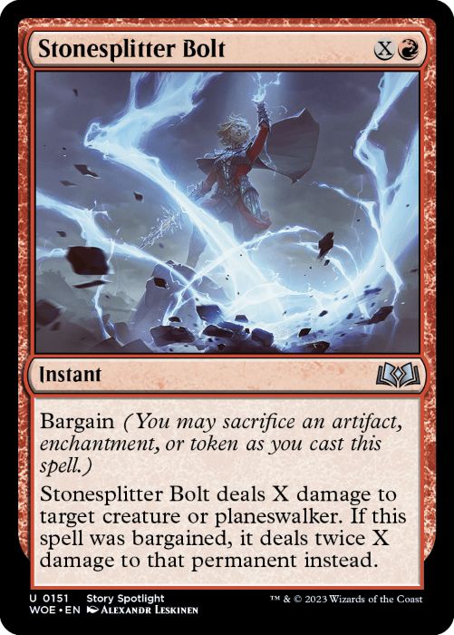 WOE - Stonesplitter Bolt