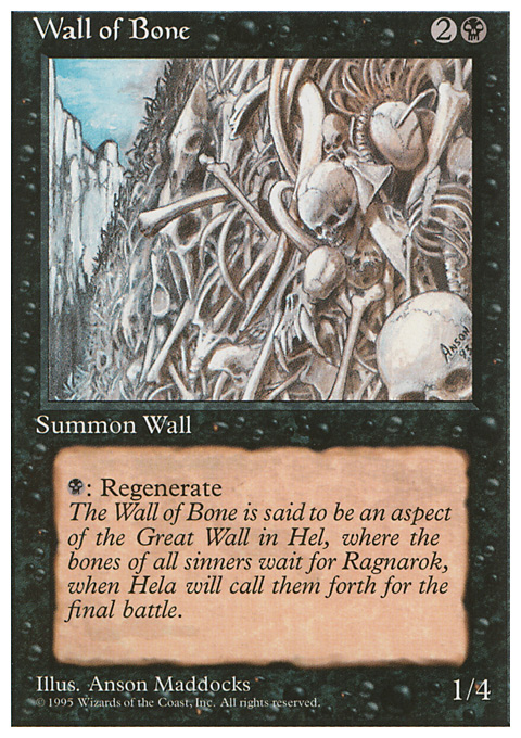 Wall of Bone - 4ED - 168