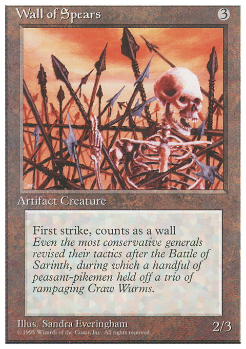 Wall of Spears - 4ED - 356