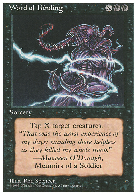 Word of Binding - 4ED - 172