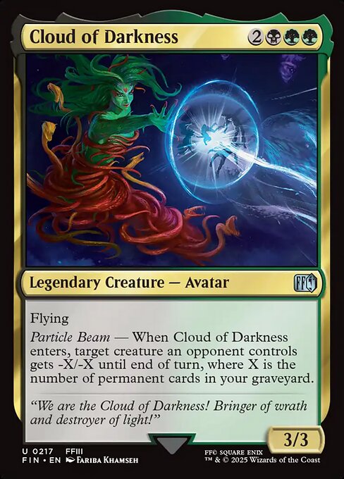 Cloud of Darkness - Magic: The Gathering FIN #217