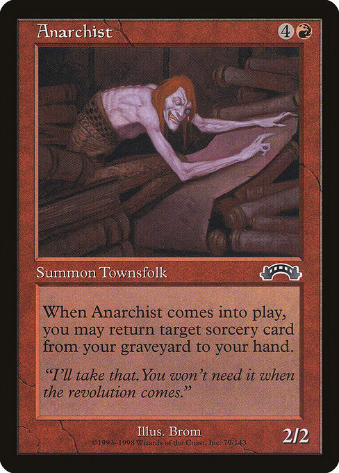 Anarchist - Magic: The Gathering EXO #79