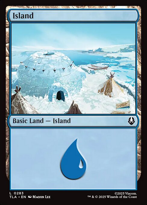 Island - Magic: The Gathering TLA #283