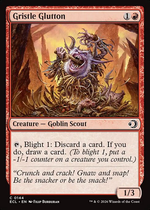 Gristle Glutton - Magic: The Gathering ECL #144