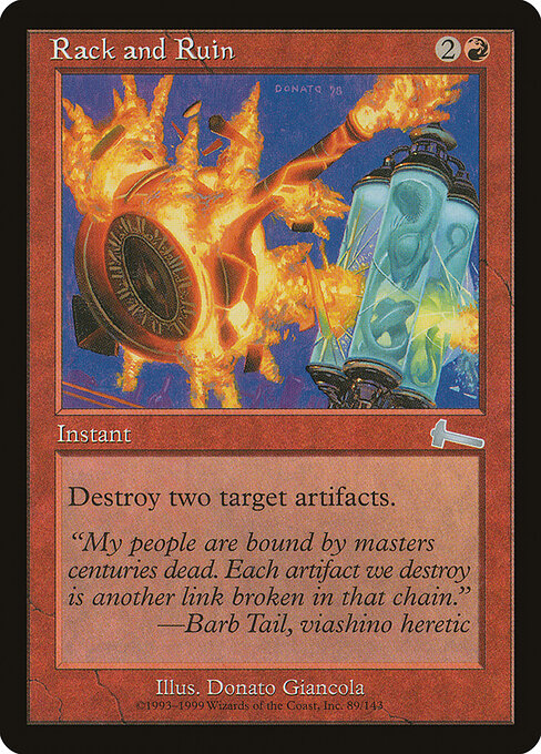 Rack and Ruin - Magic: The Gathering ULG #89