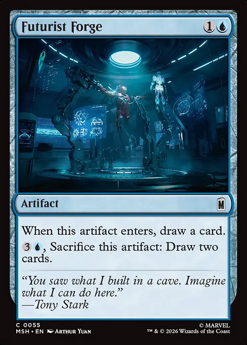 Futurist Forge - Magic: The Gathering MSH #55