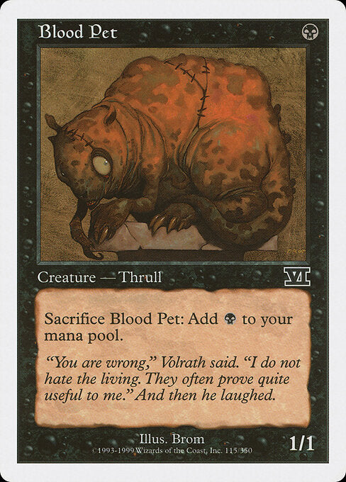 Blood Pet - Magic: The Gathering 6ED #115