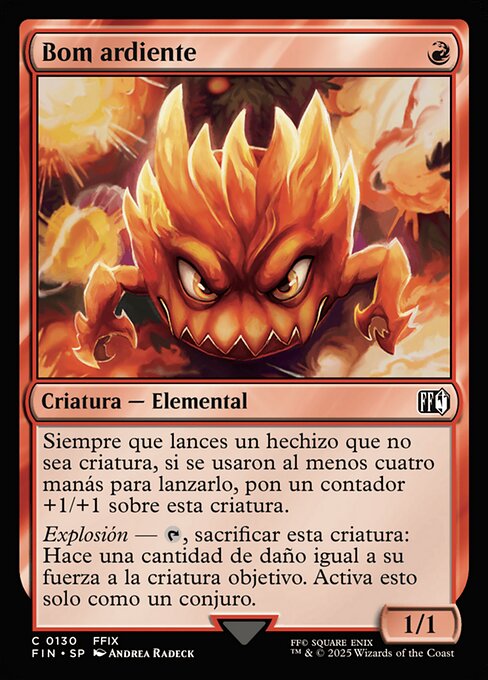 Blazing Bomb · FIN #130 · ES