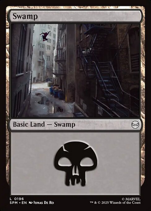 Swamp - Magic: The Gathering SPM #196