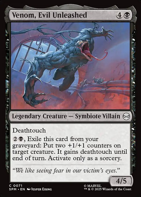 Venom, Evil Unleashed - Magic: The Gathering SPM #71