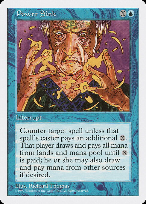 Power Sink - Magic: The Gathering 5ED #111
