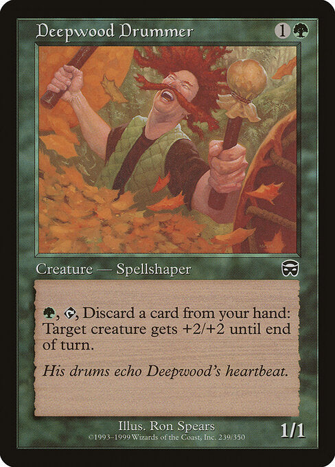 Deepwood Drummer - Magic: The Gathering MMQ #239