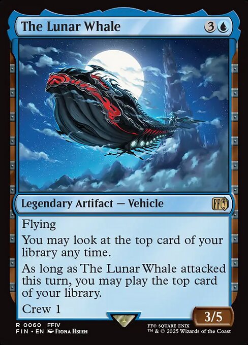 The Lunar Whale - Magic: The Gathering FIN #60