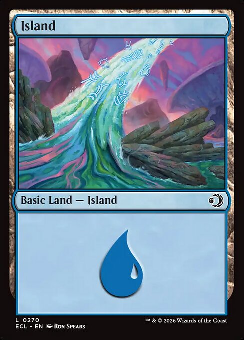 Island - Magic: The Gathering ECL #270
