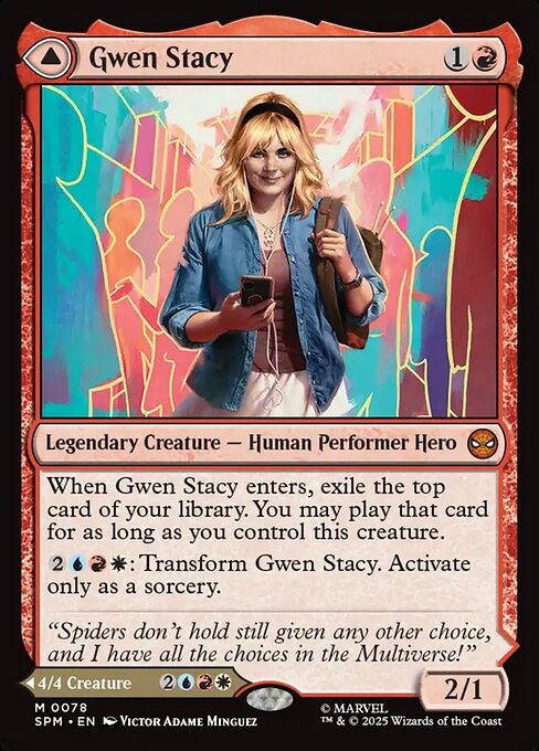 Gwen Stacy // Ghost-Spider - Magic: The Gathering SPM #78