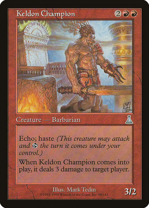 Keldon Champion - Magic: The Gathering UDS #90
