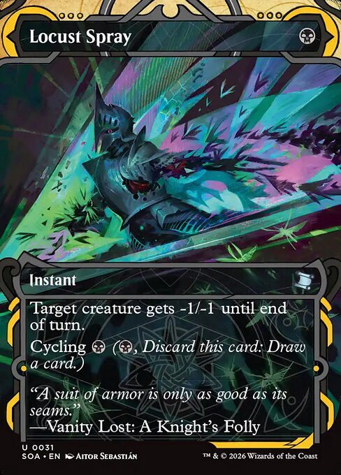 Locust Spray - Magic: The Gathering SOA #31