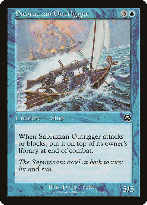 Saprazzan Outrigger - Magic: The Gathering MMQ #101
