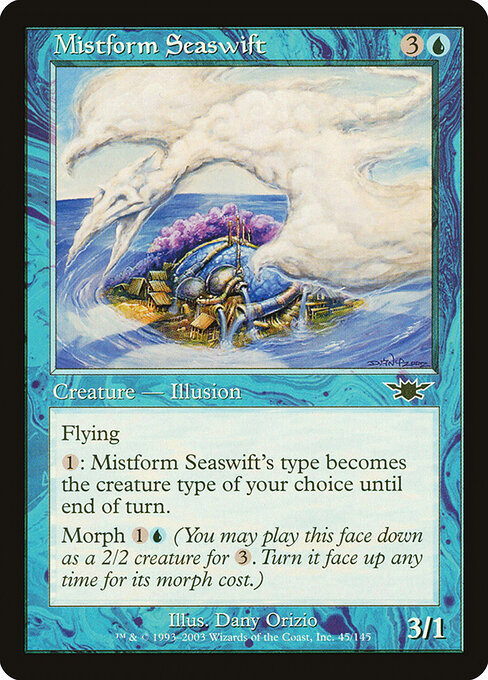 Mistform Seaswift - Magic: The Gathering LGN #45