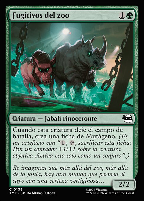 Zoo Escapees · TMT #138 · ES