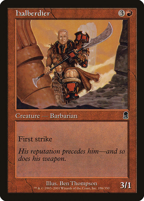 Halberdier Odyssey ODY
