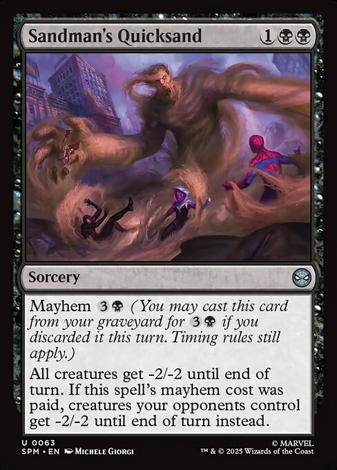 Sandman's Quicksand - Magic: The Gathering SPM #63