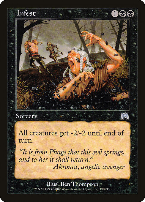 Infest - Magic: The Gathering ONS #157