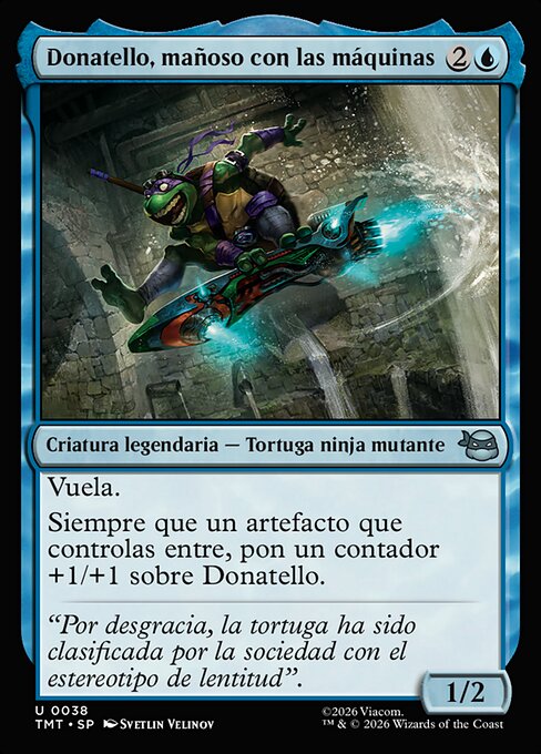Donatello, Way with Machines · TMT #38 · ES