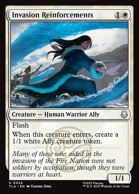 Invasion Reinforcements - Magic: The Gathering TLA #24