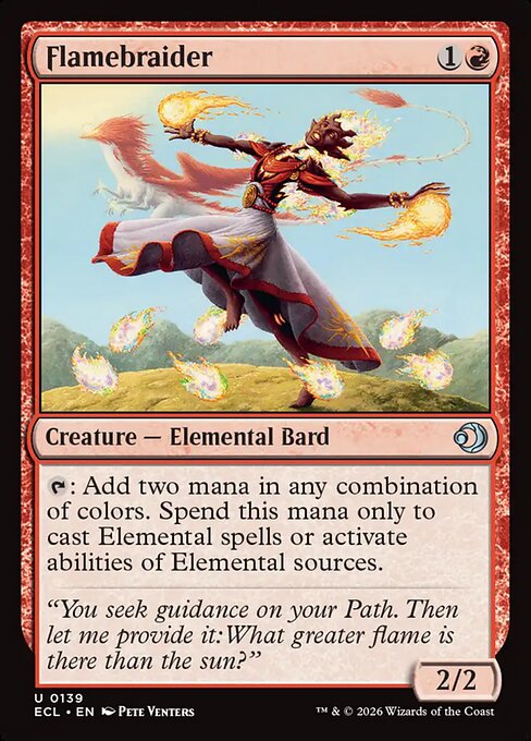 Flamebraider - Magic: The Gathering ECL #139