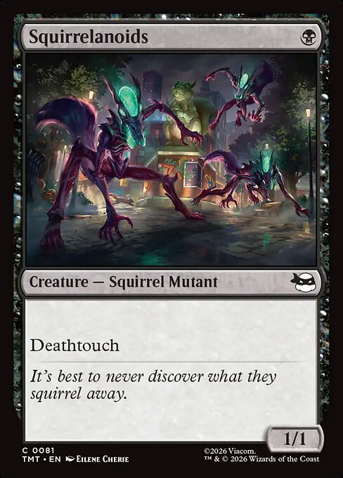 Squirrelanoids - Magic: The Gathering TMT #81