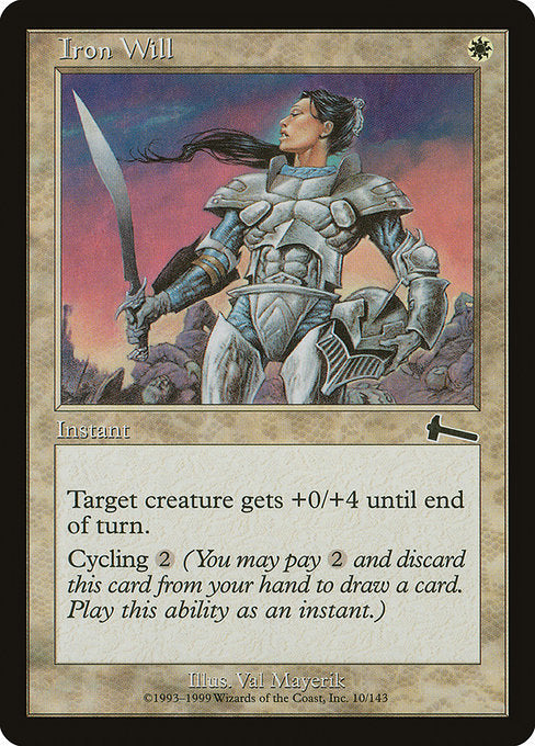 Iron Will Urza's Legacy ULG