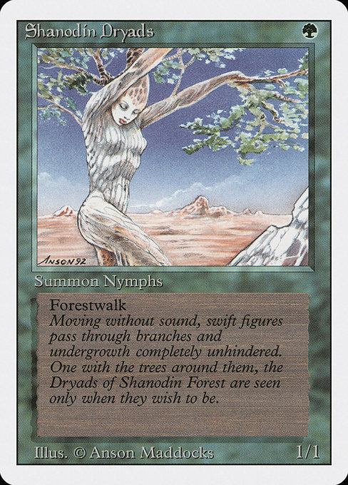 Shanodin Dryads Revised Edition 3ED